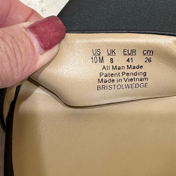 Naturalizer Women's Bristol Wedge Ankle Strap black Sandal - Picture 9 of 9